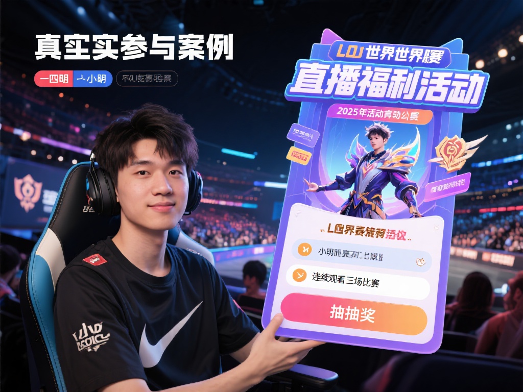2025LOL世界赛直播福利，边看边领限定皮肤大奖！